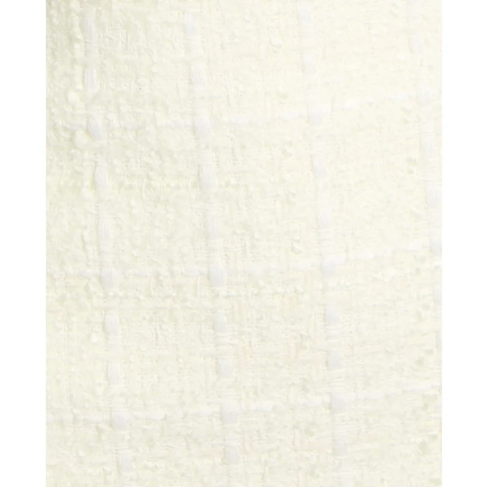 VERONICA BEARD Ohemia Cotton-blend Tweed Mini Skirt Size 4 White NWOT - Picture 9 of 9